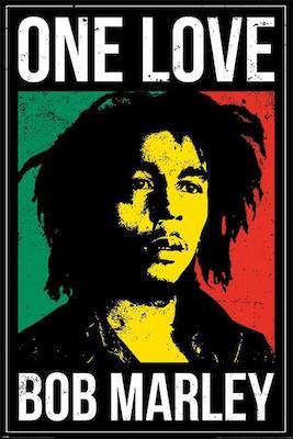 Bob Marley Poster One Love