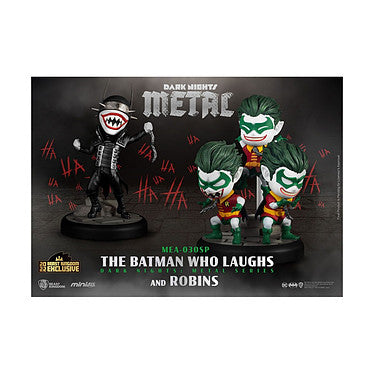 Beast Kingdom Mini Egg Attack Batman Dark Nights Metal Series the Batman Who Laughs & Robin Minions