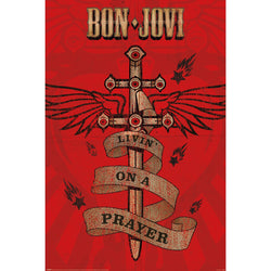 Bon Jovi - Livin' On A Prayer Regular Poster