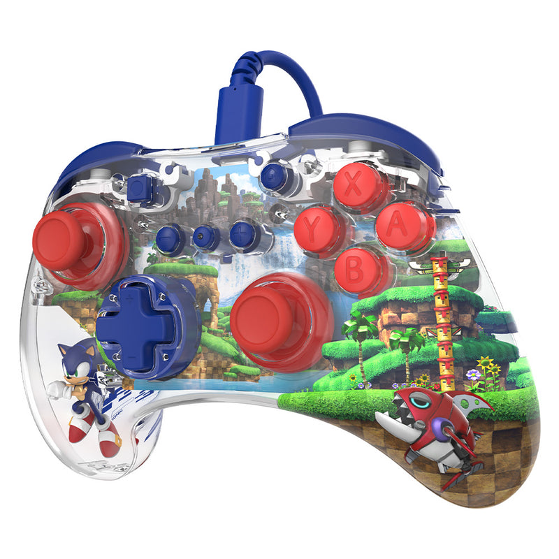 REALMZ - Switch Wired Controller Sonic Green Hill Zone