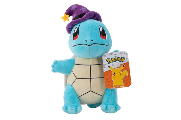 Pokemon - Squirtle Halloween Witch Hat 8" Plush
