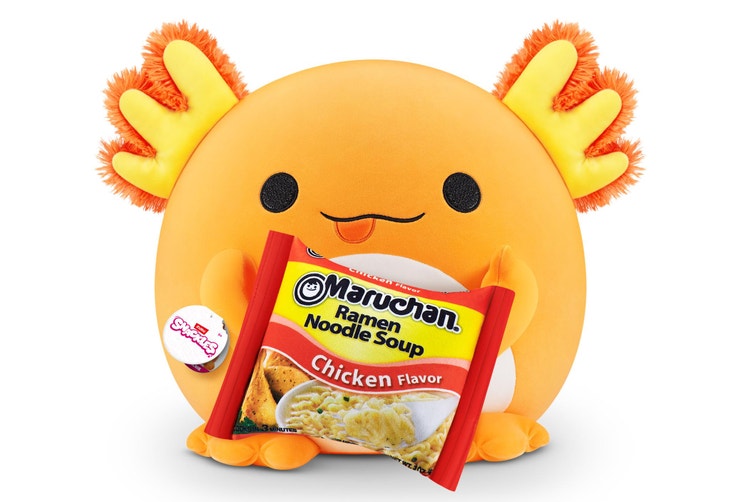 Zuru Snackles - Albie 13" Maruchan Ramen Noodle Soup Plush