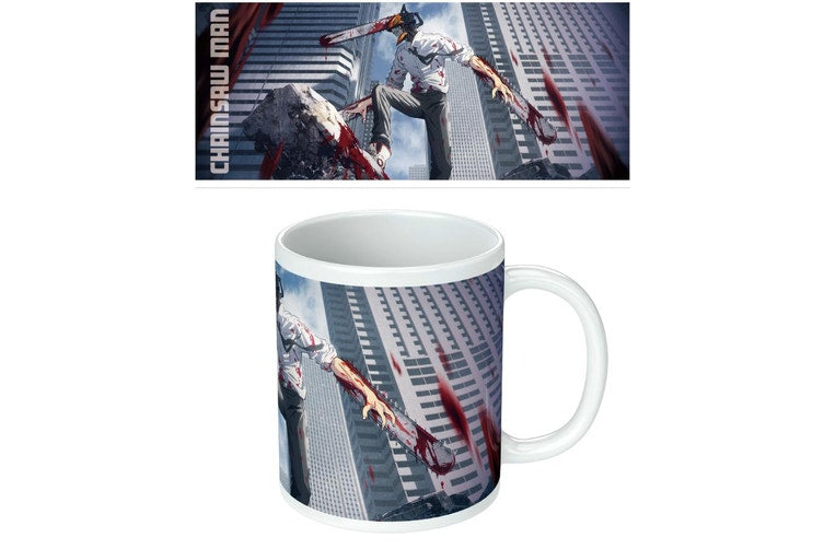 Chainsaw Man - City White Mug