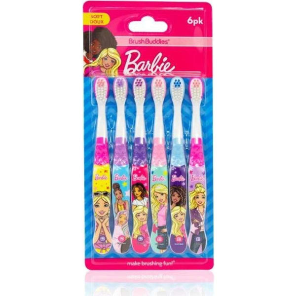 Barbie Toothbrush 6 Pack