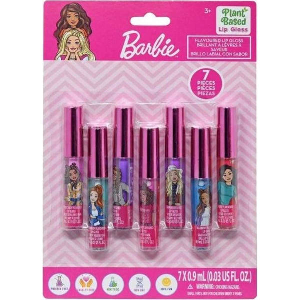 Barbie Lip Gloss 7 Pack