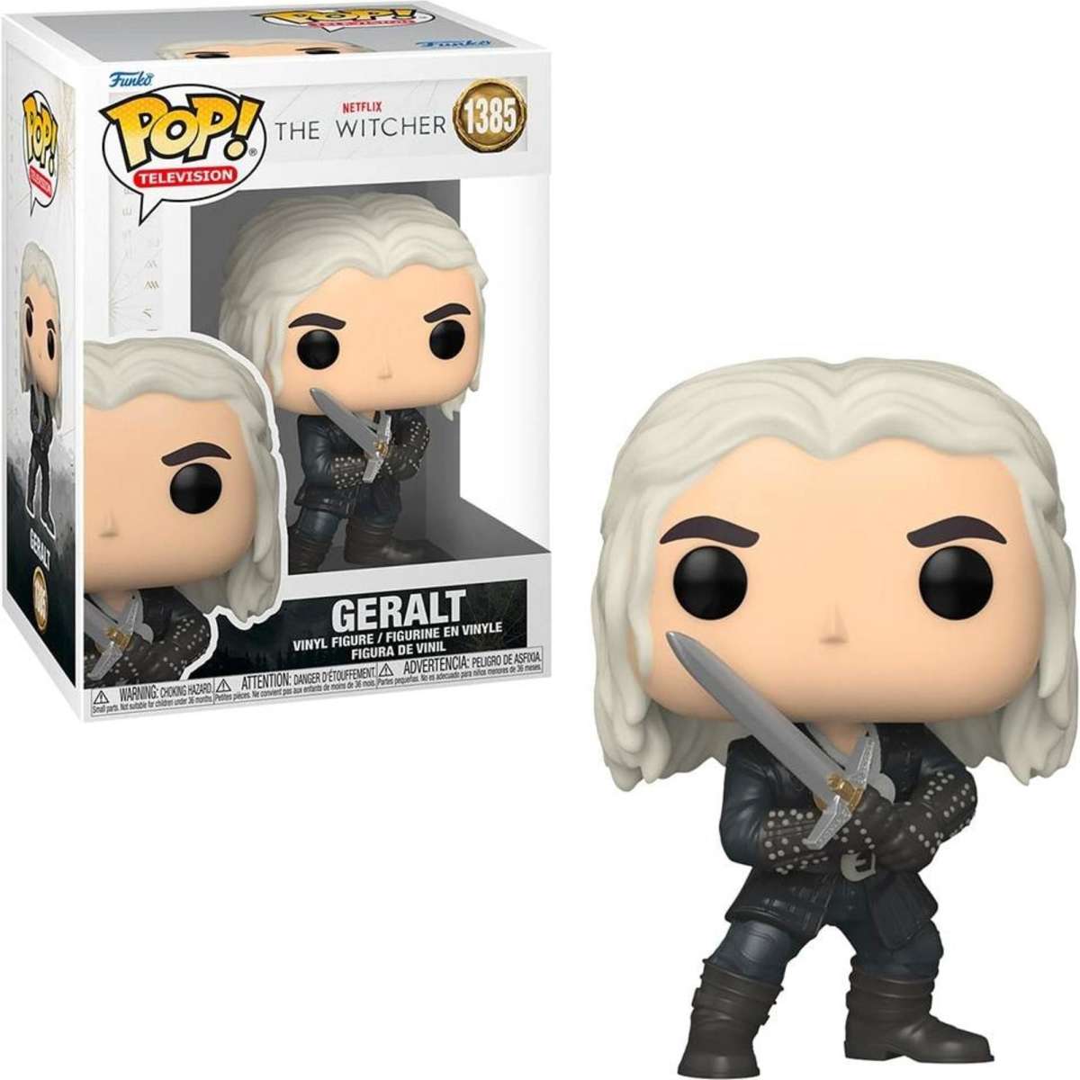 The Witcher Geralt w/ Sword Pop!