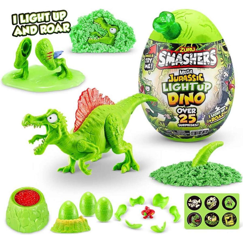 Zuru Smashers Mega Jurassic Light-Up Surprise Egg