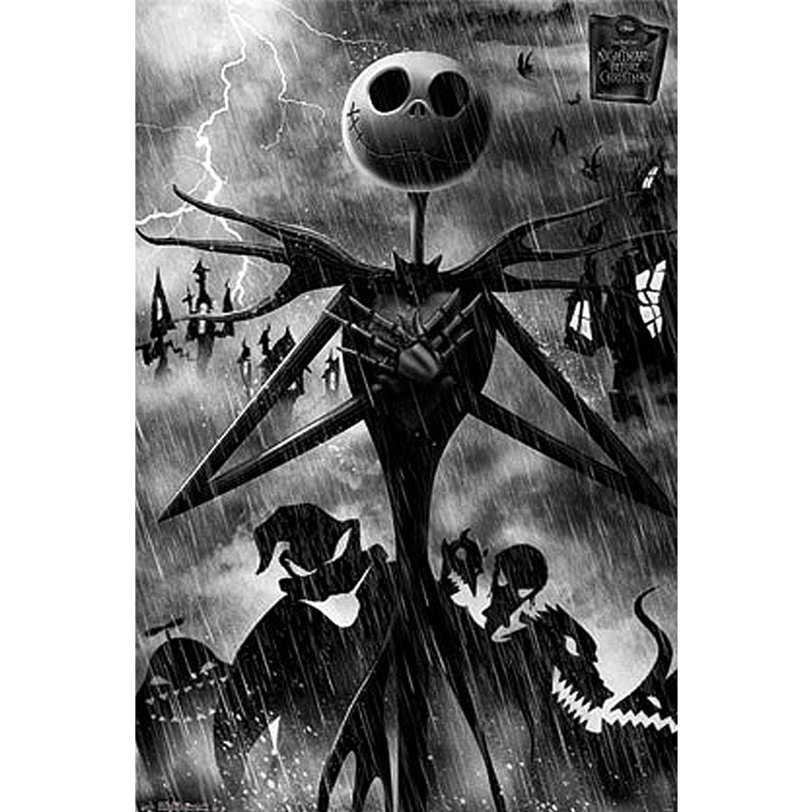 NBX - Jack Skellington Shadow Poster