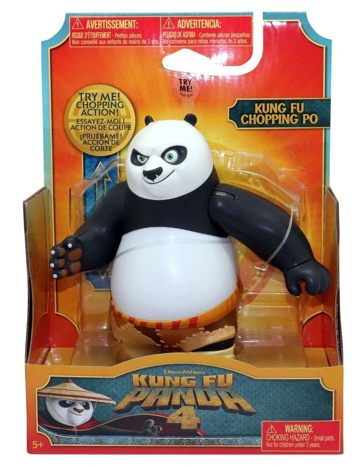 Kung Fu Panda 4 5.5" Karate Chopping Po Figure