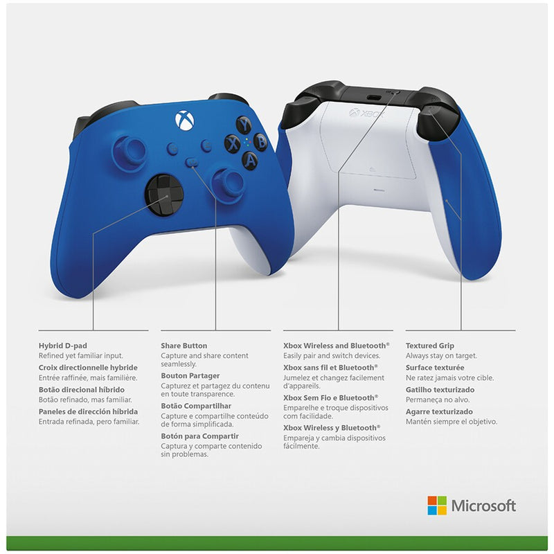 Xbox Wireless Controller - Shock Blue