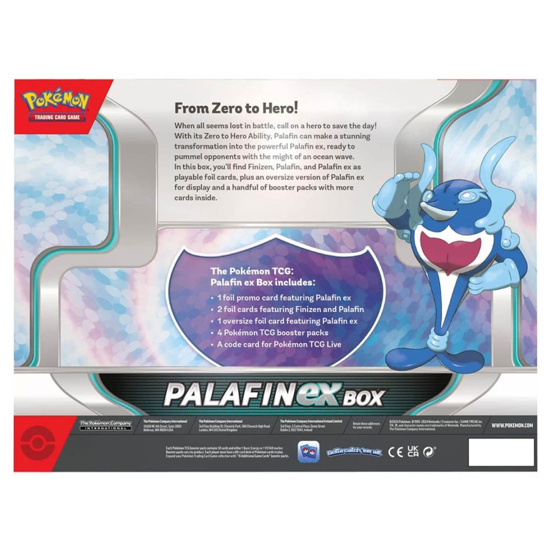 Pokemon TCG Palafin ex Box