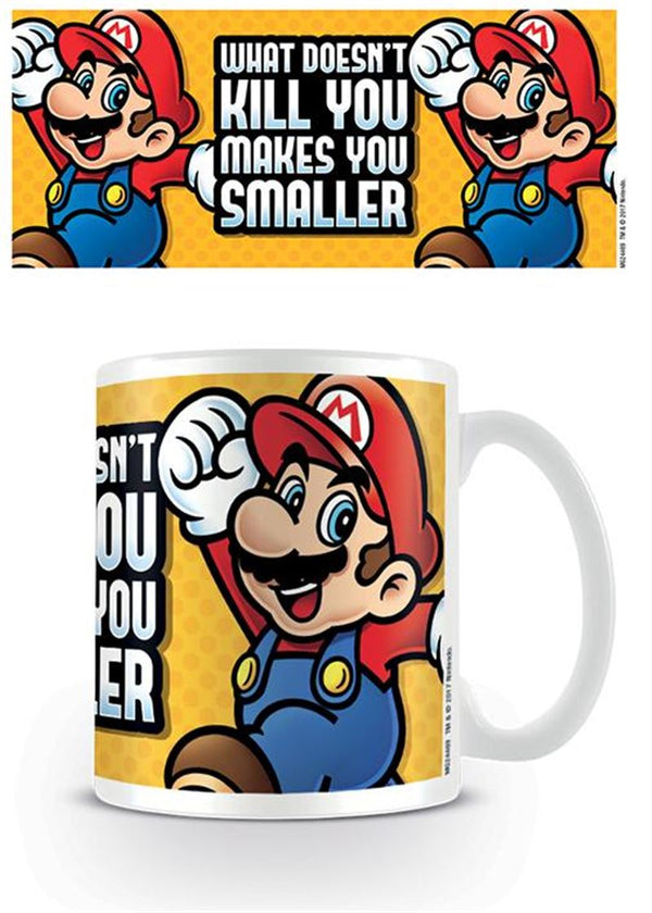 Super Mario - Makes You Small Mug