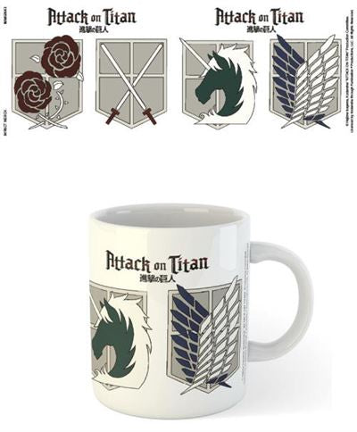 Attack On Titan - Icons Mug