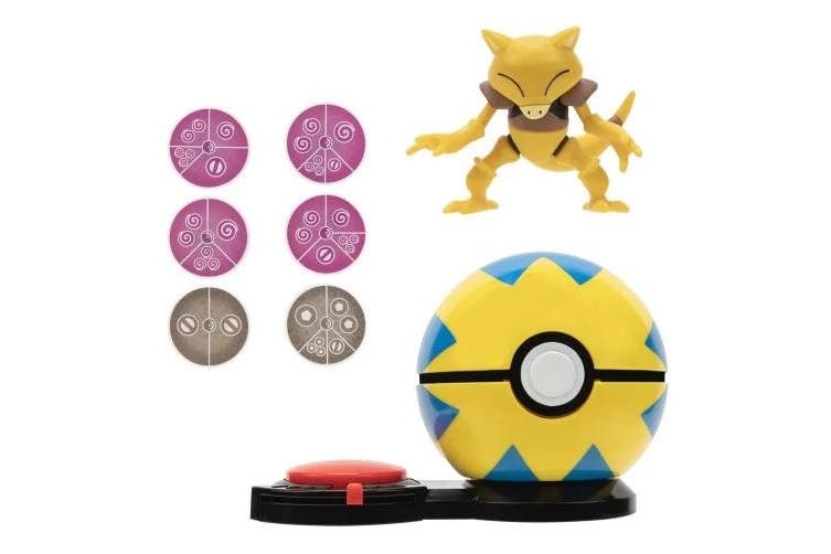 Pokemon Surprise Attack Game Abra + Quick Ball