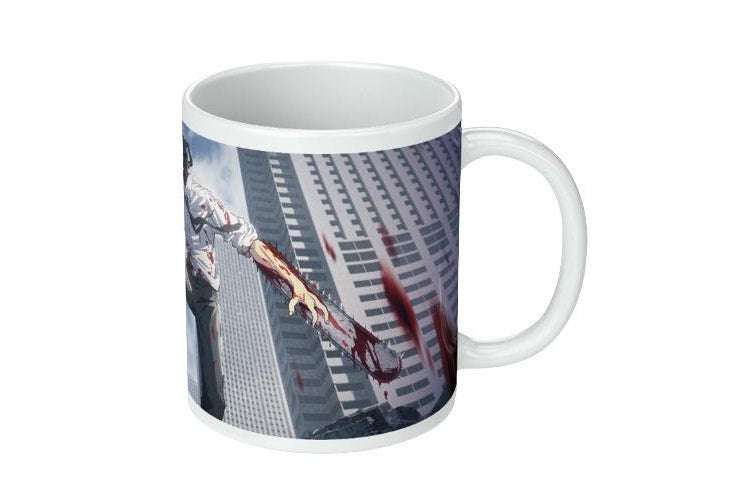 Chainsaw Man - City White Mug