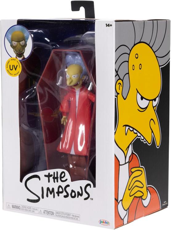 The Simpsons Count Burns Jakks Pacific Premium Action Figure