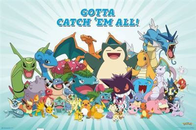 Pokemon - All Time Favourites Regular Poster