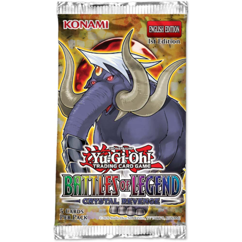 Yu-Gi-Oh - Battles of Legend Crystal Revenge Booster Pack