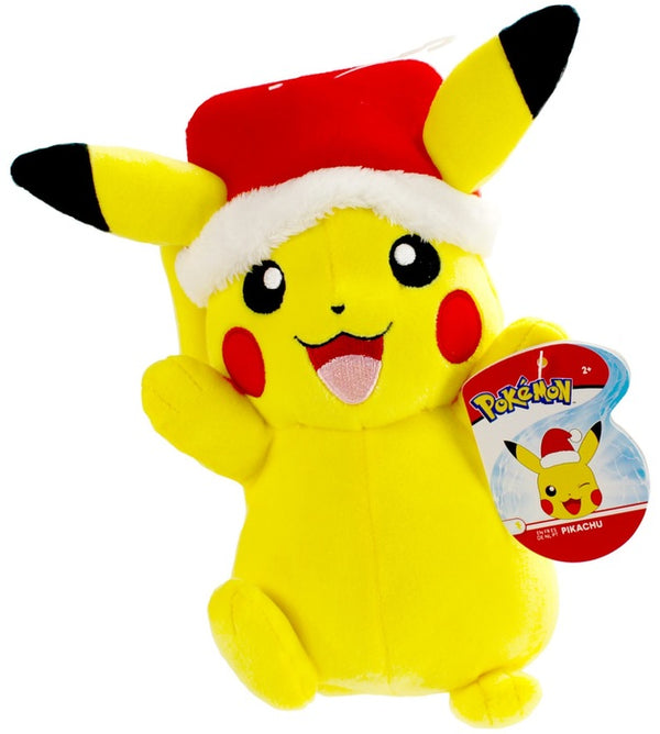 Pokemon Plush - Christmas Holiday Pikachu 8"