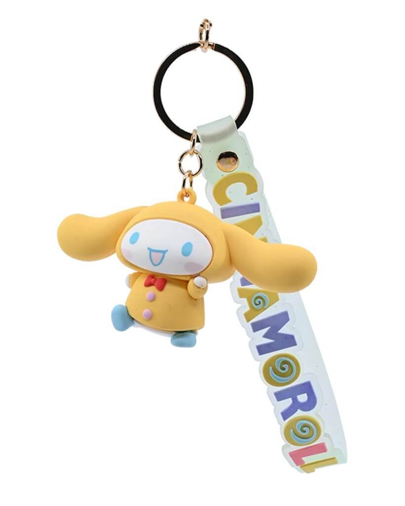 Hello Kitty & Friends Cinnamoroll Animal Keychain with Hand Strap