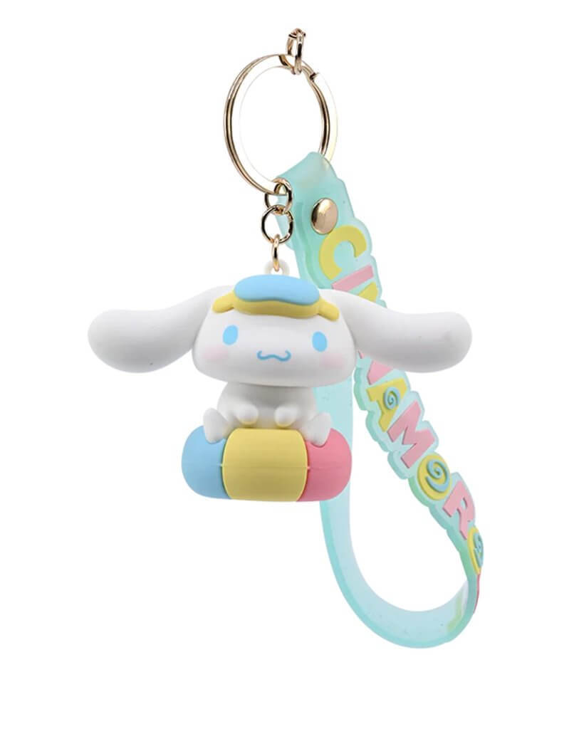 Hello Kitty & Friends Cinnamoroll Animal Keychain with Hand Strap