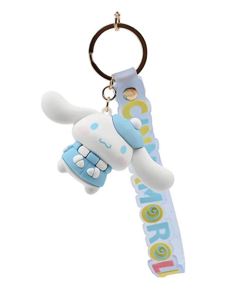 Hello Kitty & Friends Cinnamoroll Animal Keychain with Hand Strap