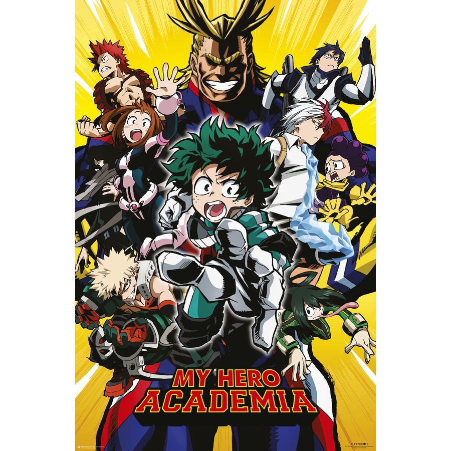 My Hero Academia - Season 1 Poster