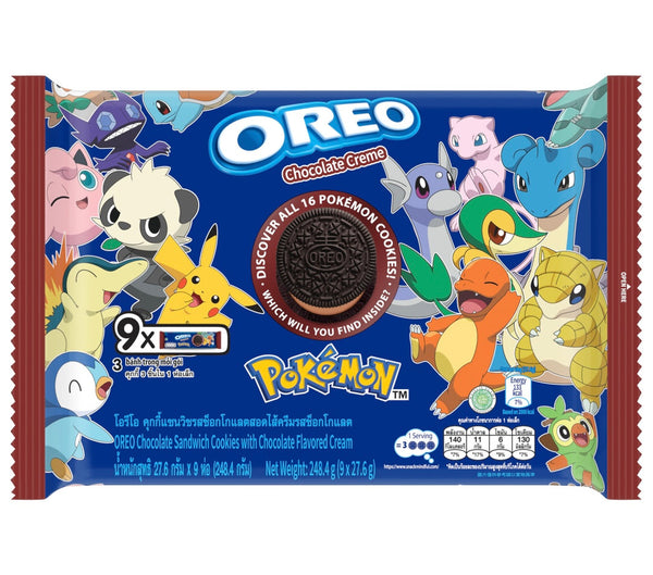 Oreo Pokemon Special Edition  Chocolate Creme 248.4g