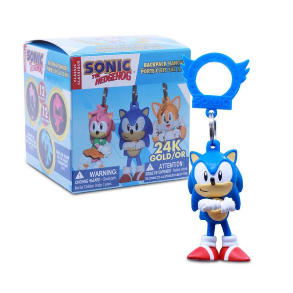SONIC THE HEDGEHOG Sonic Collectible Hangers - Golden Edition Blind Box