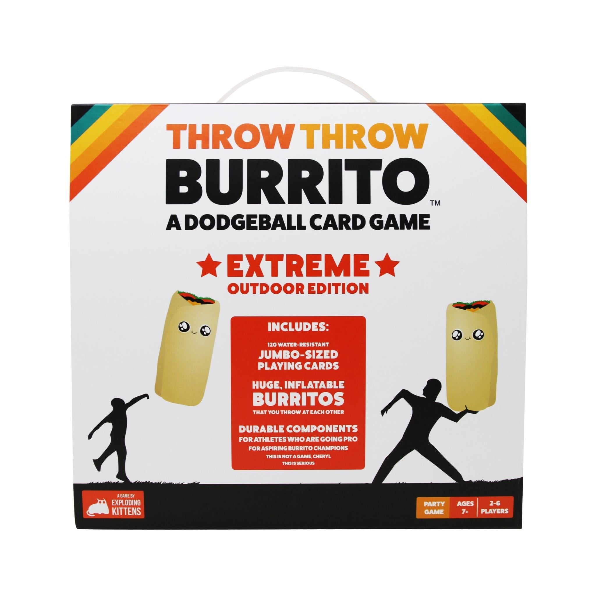 Throw Throw Burrito Extreme Outdoor Edition