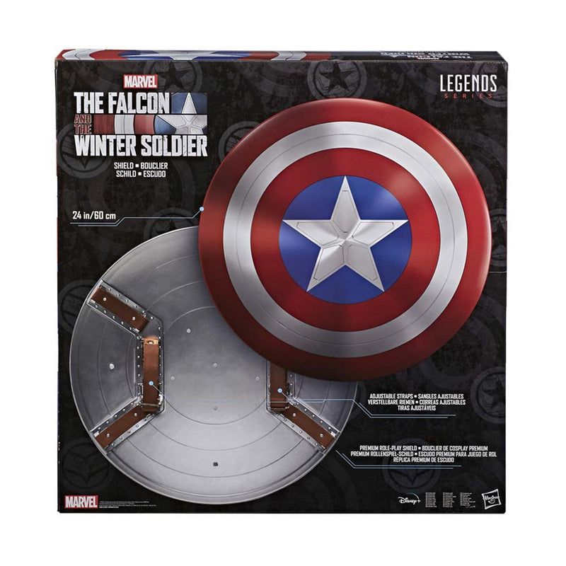 Marvel - Falcon and Winter Soldier - Captain America Shield Marvel Legends 24" Replica