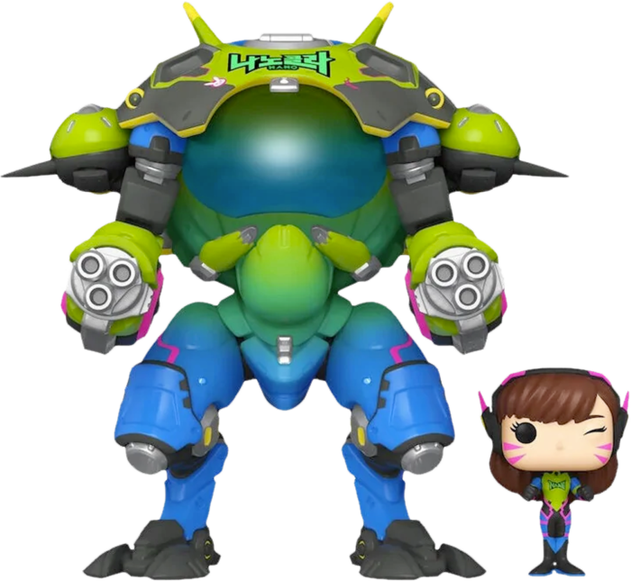 Overwatch - Nano Cola D.Va w/MEKA 6" Pop! RS