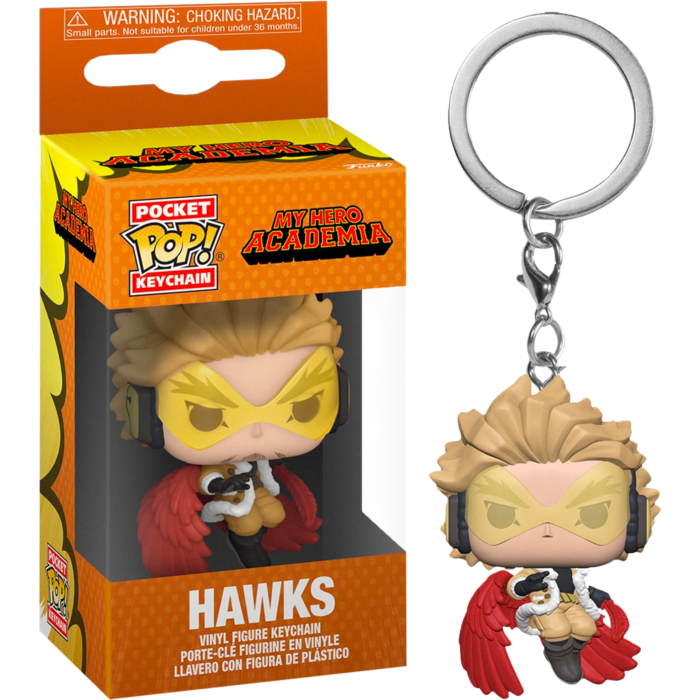 My Hero Academia - Hawks Pop! Keychain