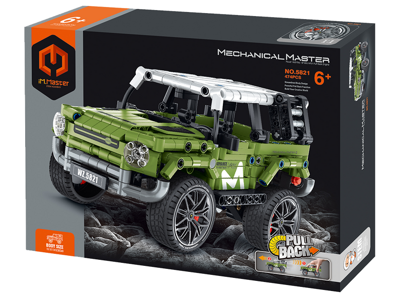 iM.Master - Pull Back Off Roader NO. 5821 474PCS