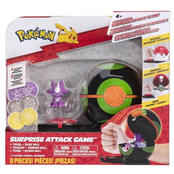 Pokemon Surprise Attack Game Toxel + Dusk Ball