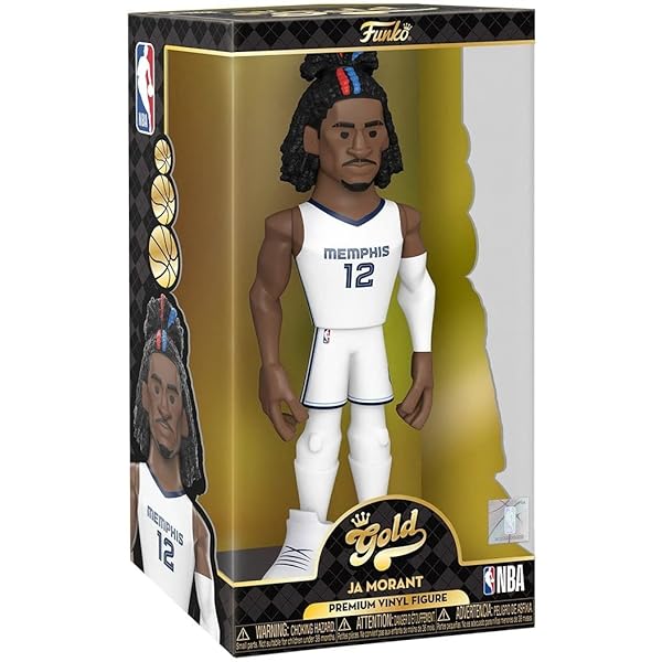 NBA - Ja Morant Premium Vinyl Gold 12" Figure