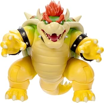 Super Mario Movie 7" Fire Breathing Bowser Figure (18cm)