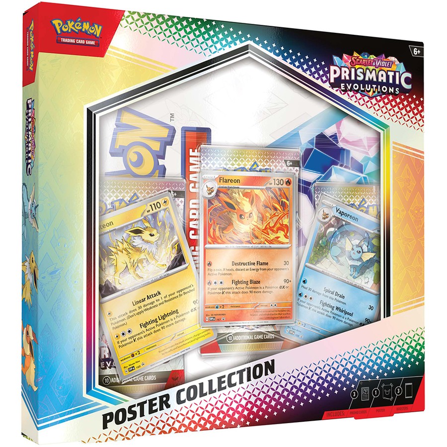 Pokemon TCG - Prismatic Evolutions Poster Collection