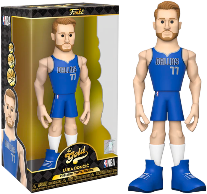 NBA - Luka Dončić Premium 12" Vinyl Gold