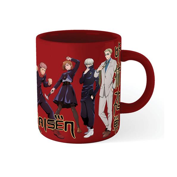 Jujutsu Kaisen - Group Red Coloured Mug