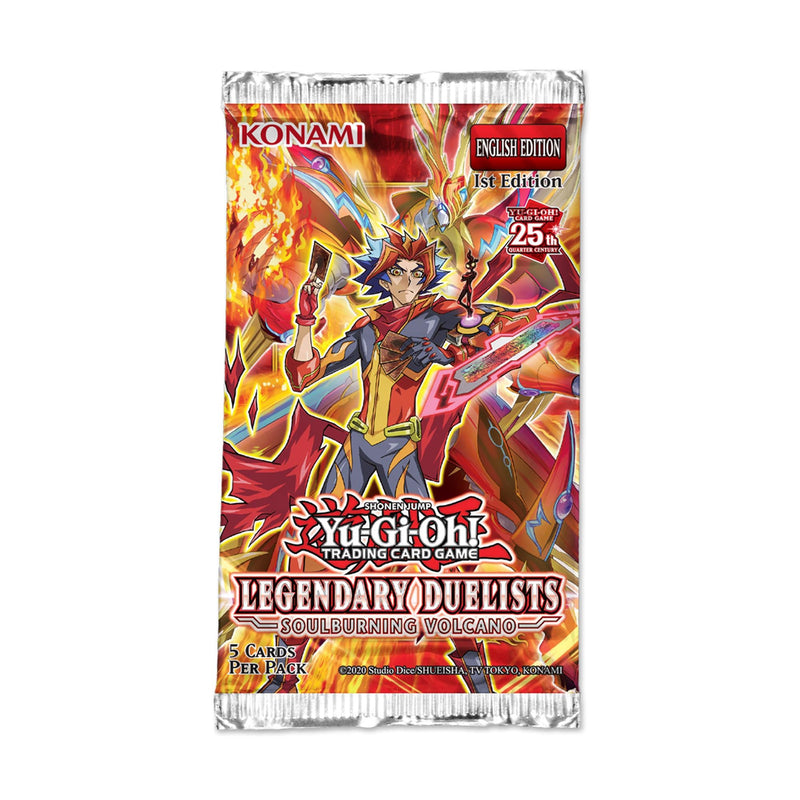Yu- Gi-Oh Legendary Duelists Soul Burning Volcano Booster Pack