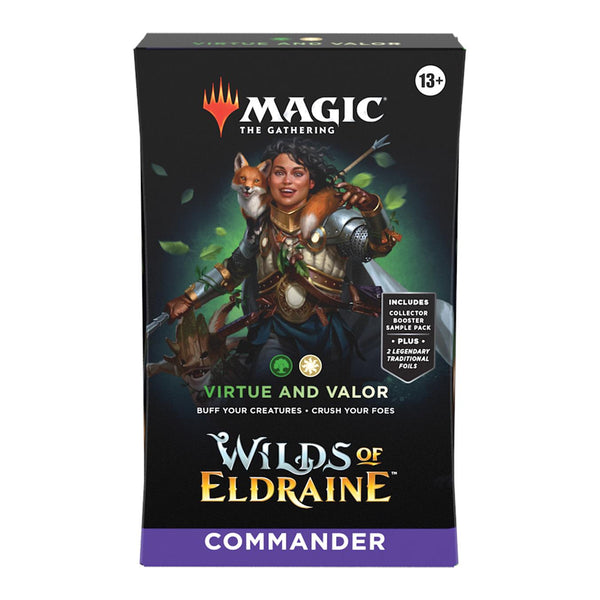 Magic The Gathering - Wilds Of Eldraine - Commander Decks Virtue And Valor