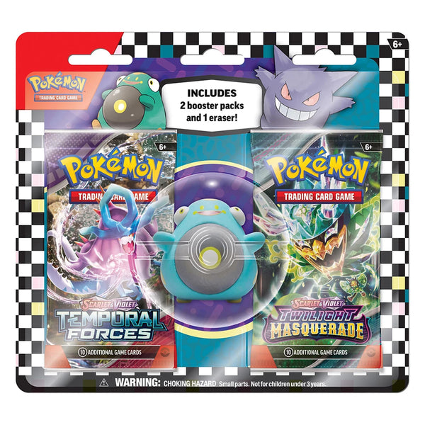 Pokemon - TCG - 2024 Eraser Blister (Assorted)