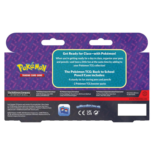 Pokemon TCG: Back to School Pencil Case - Assorted* 2024