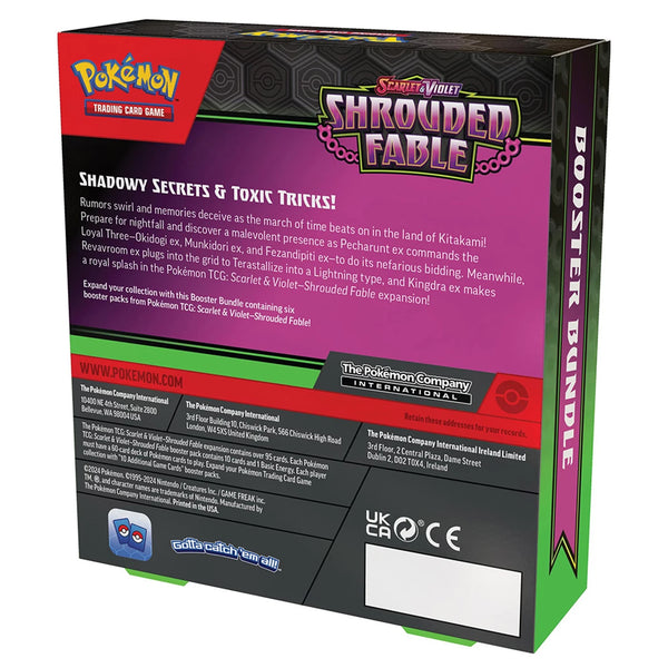 Pokémon TCG: Scarlet & Violet Shrouded Fable Booster Bundle