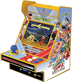 My Arcade Street Fighter ll Retro Arcade 6.75" Micro Player Pro