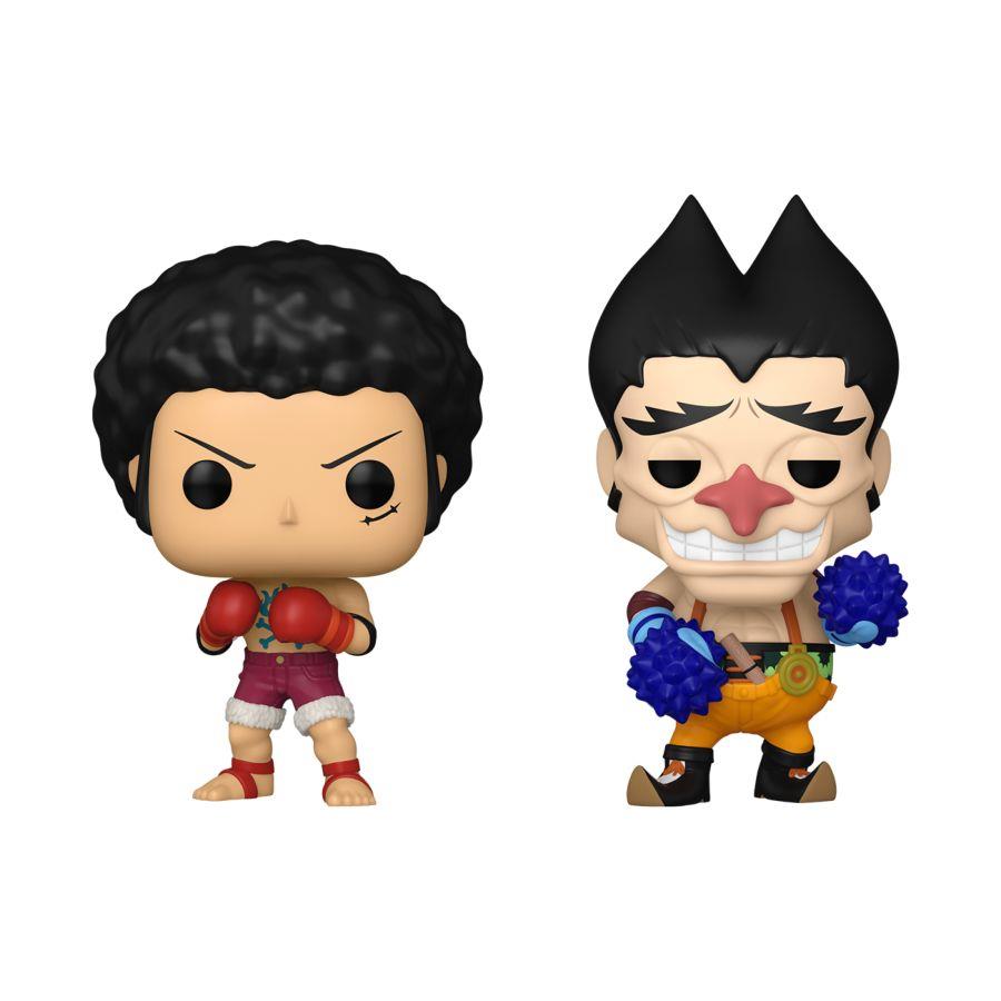 One Piece- Luffy & Foxy Pop! 2PK RS