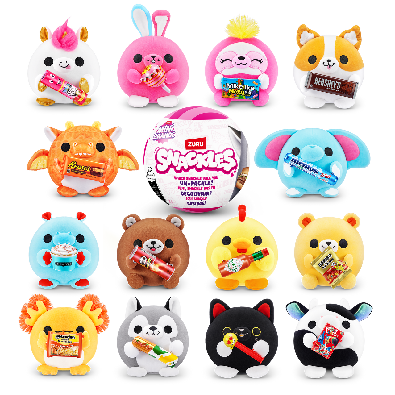 Zuru mini brands Snackles Plush Small Series 1 - Wave 2