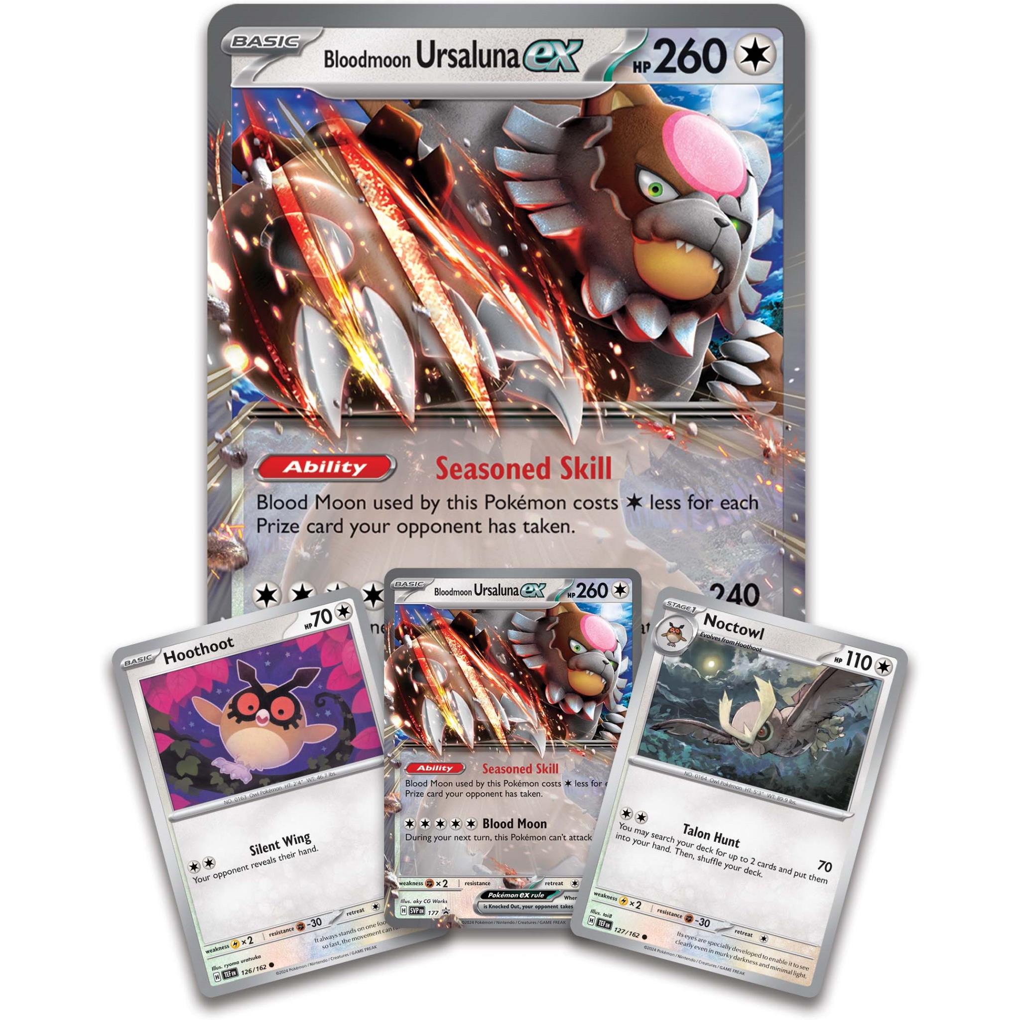 Pokémon TCG Bloodmoon Ursaluna ex box