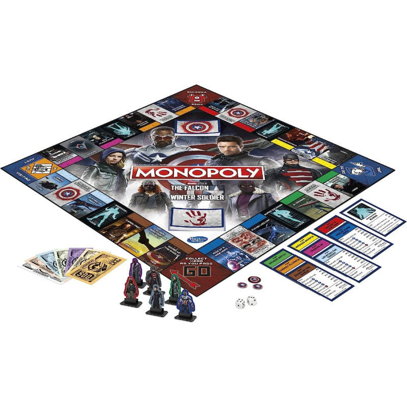 Monopoly Marvel Studios' The Falcon and The Winter Soldier Edition Board Game